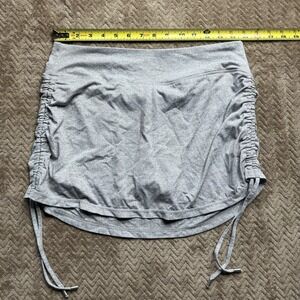 Kyodan Golf Active Skort Gray Sz Medium Scrunch Side Tennis Athletic Activewear
